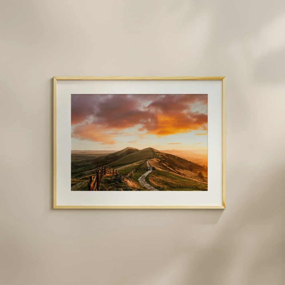 Great Ridge Gate Sunrise print