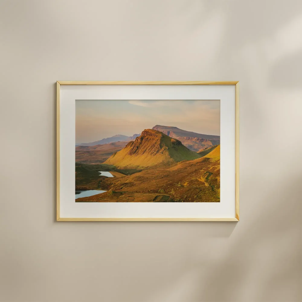 Cleat - Trotternish Ridge Sunrise print