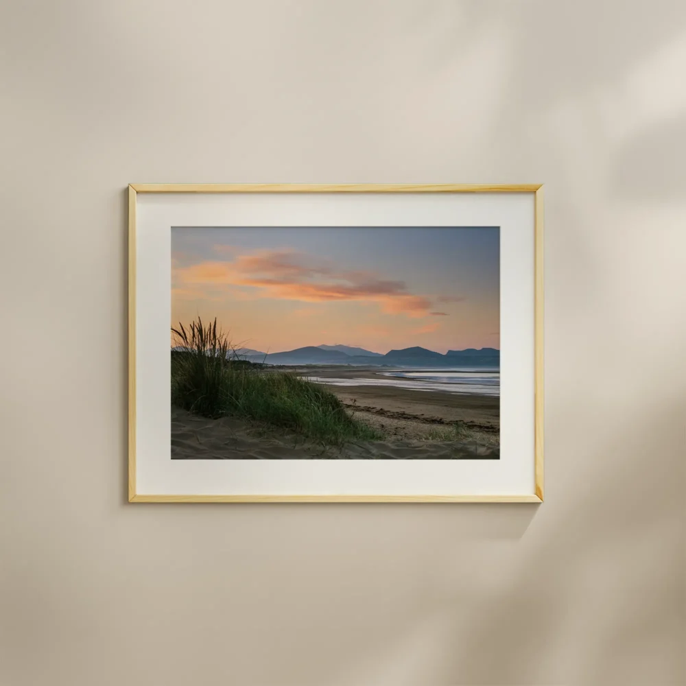Newborough Beach Sunrise print