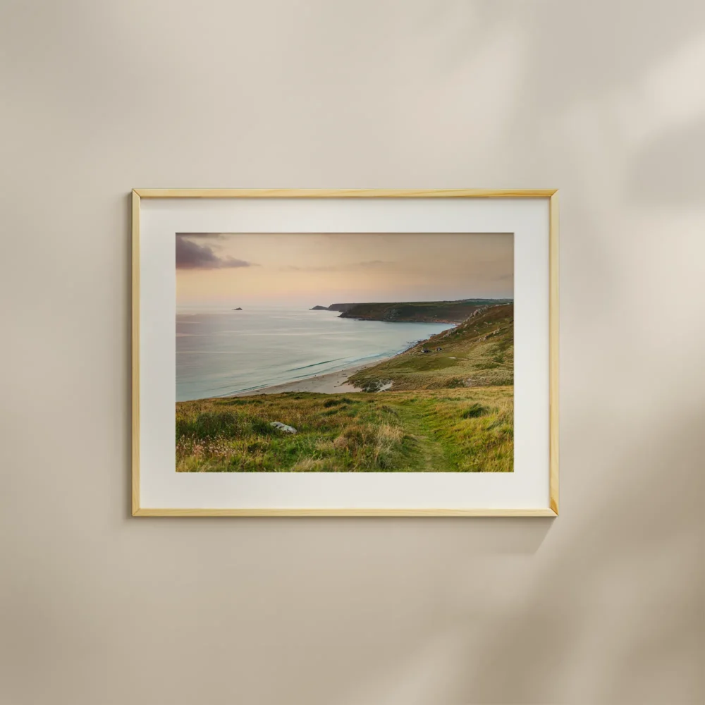 Sennen Beach Sunset print